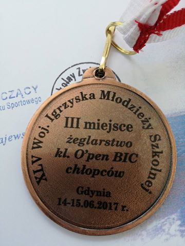 Medal 3 miejsce Open Bic